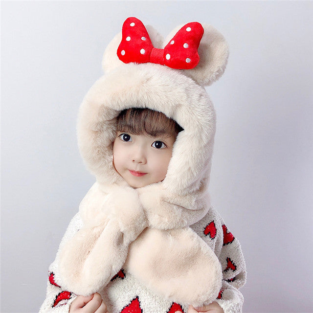 Gorro de invierno para bebé con diseños divertidos
