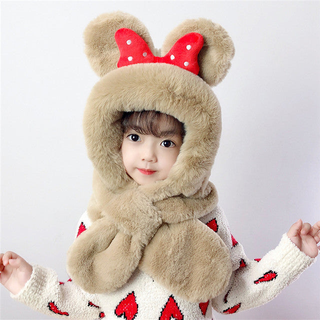 Gorro de invierno para bebé con diseños divertidos