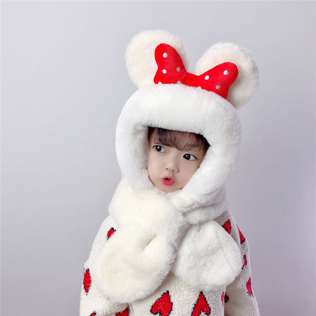 Gorro de invierno para bebé con diseños divertidos