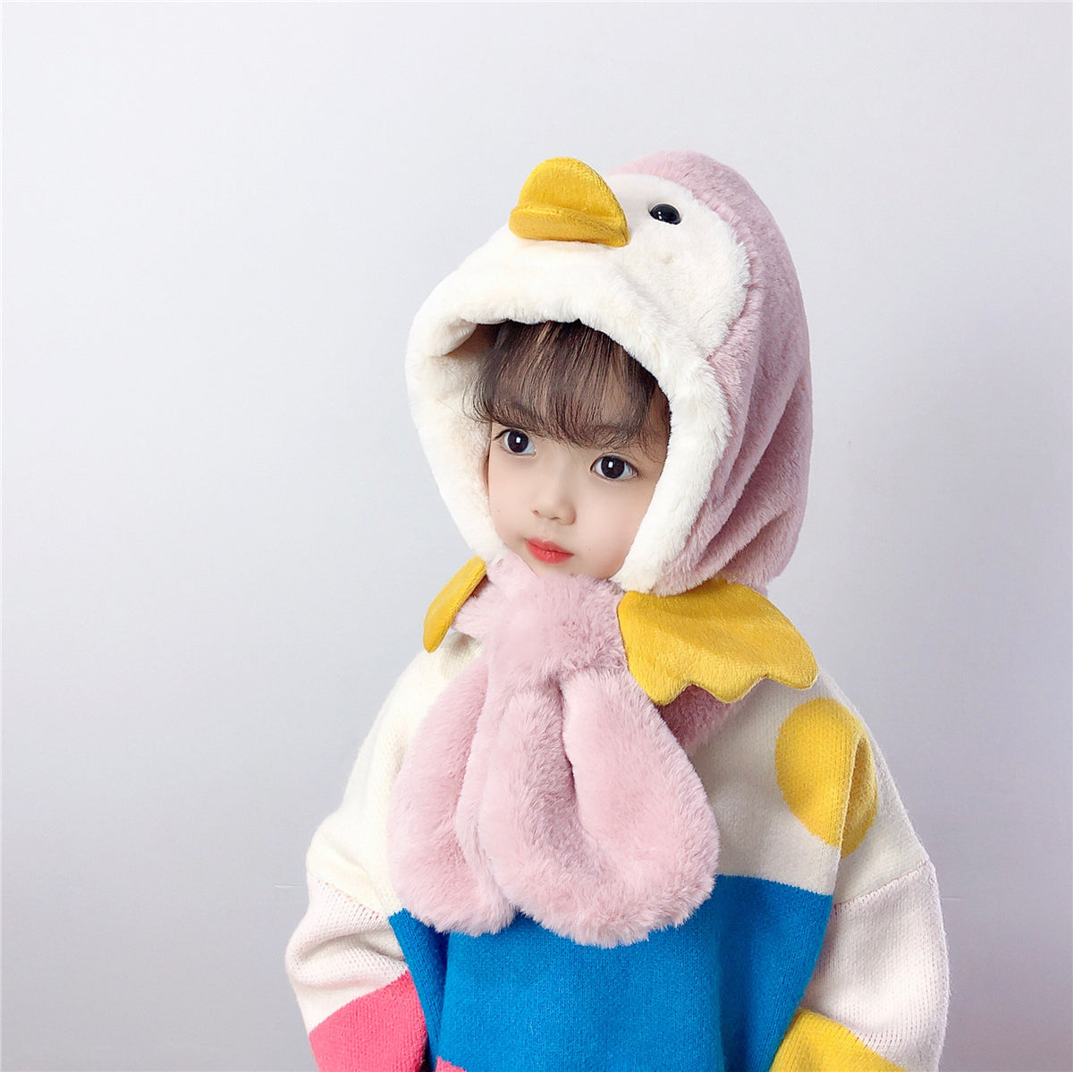 Gorro de invierno para bebé con diseños divertidos
